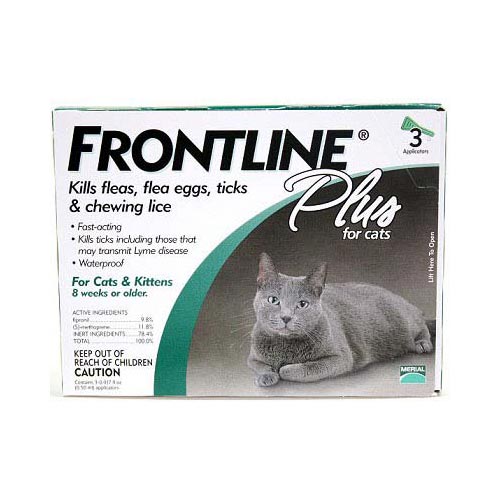 Flea Control Plus for All Cats And Kittens 3 Month Supply