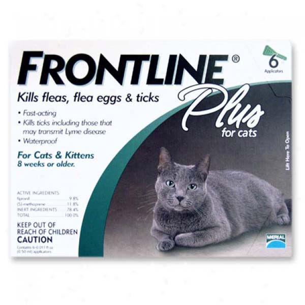 Flea Control Plus for All Cats And Kittens 6 Month Supply