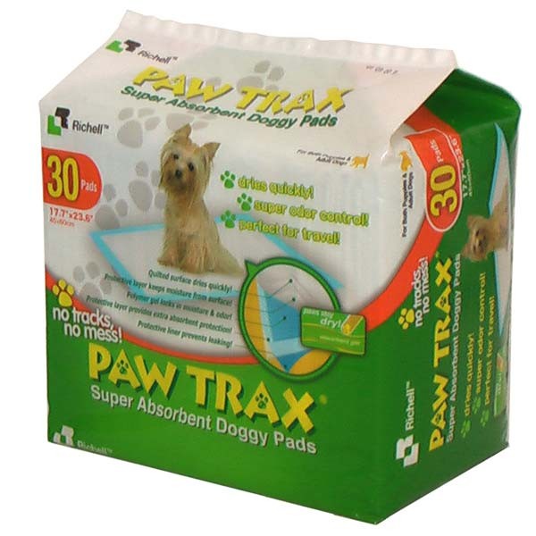 Paw Trax Pet Training Pads 30 Count