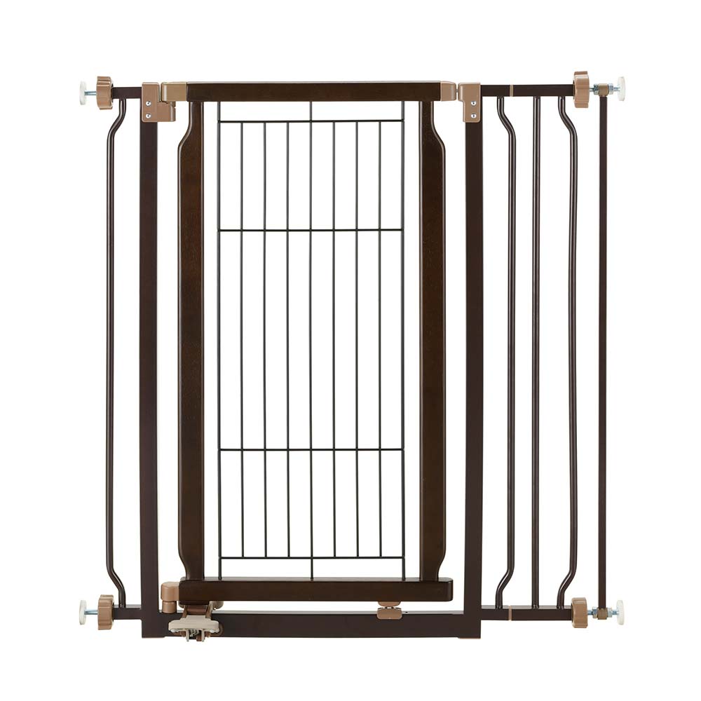 Hands-Free Pressure Mounted Pet Gate